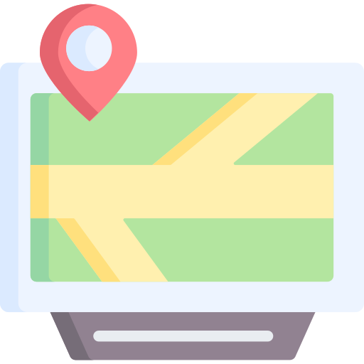 Gps navigator Special Flat icon