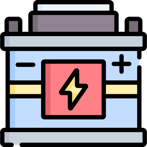 Car battery Special Lineal color icon