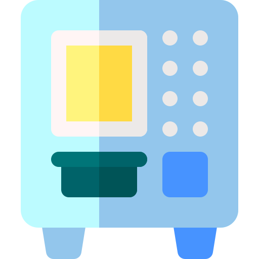 verkaufsautomat Basic Rounded Flat icon