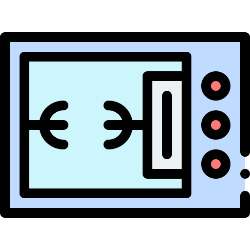 Oven Detailed Rounded Lineal color icon