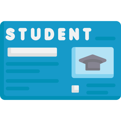Student card Special Flat icon