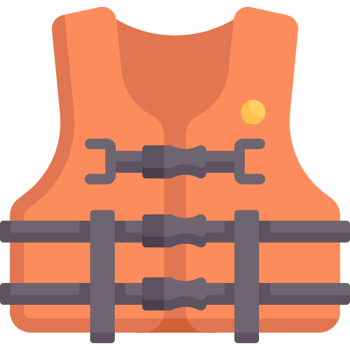 Life jacket Special Flat icon