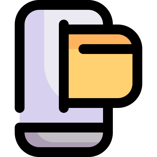 la banca móvil Generic Outline Color icono