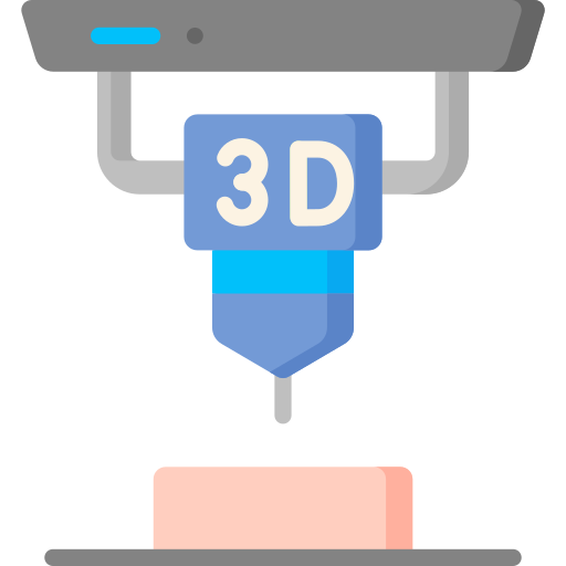 3d printer Special Flat icon