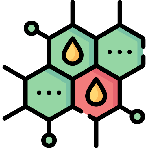molecola Special Lineal color icona