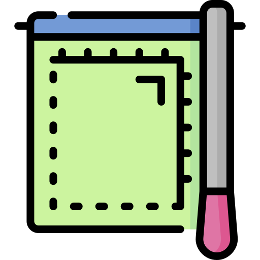 Paper cutter Special Lineal color icon