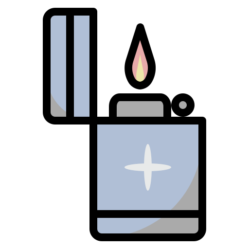 Fire lighter Generic Outline Color icon