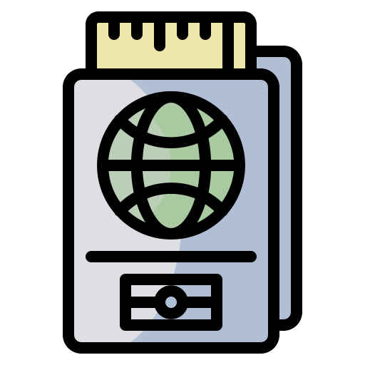 여권 Generic Outline Color icon