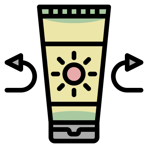 선 블록 Generic Outline Color icon