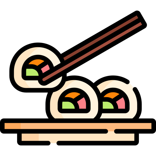 sushi Special Lineal color icono
