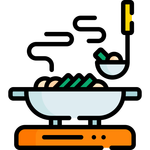 もつ鍋 Special Lineal color icon