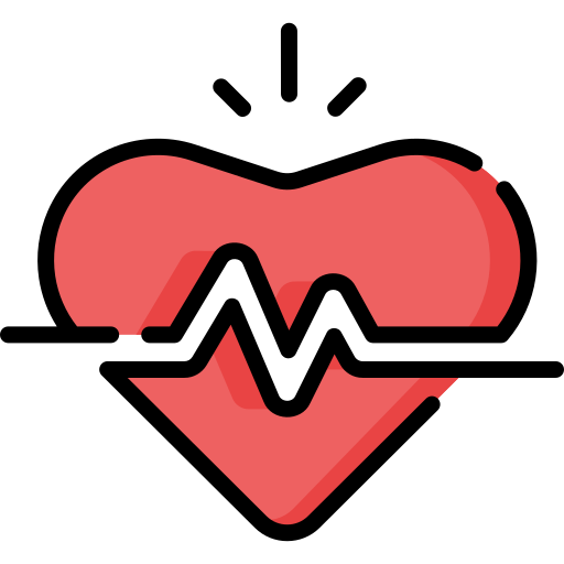 Heart beat Special Lineal color icon