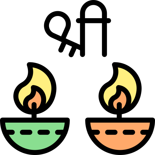 kaarsen Generic Outline Color icoon