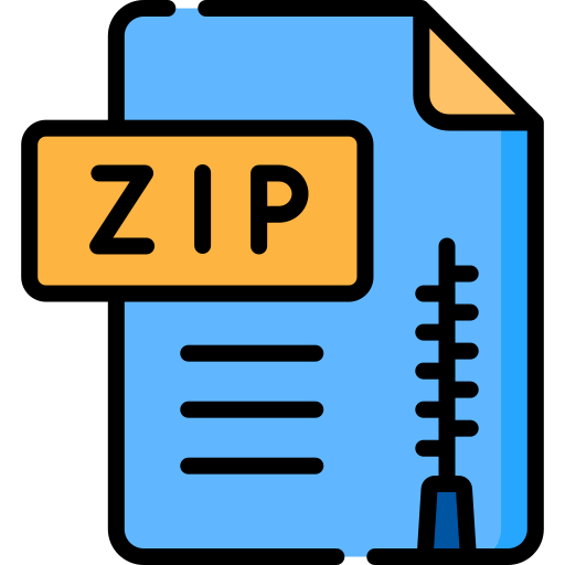 zip *: français Special Lineal color Icône