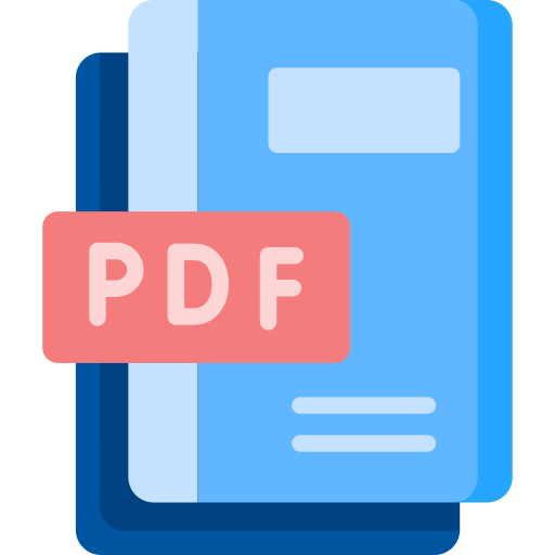 Pdf file Special Flat icon
