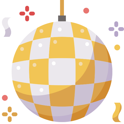 Disco ball Generic Flat icon