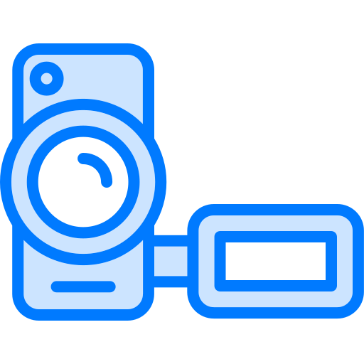 Camcorder Generic Blue icon