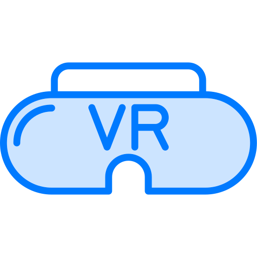 réalité virtuelle Generic Blue Icône