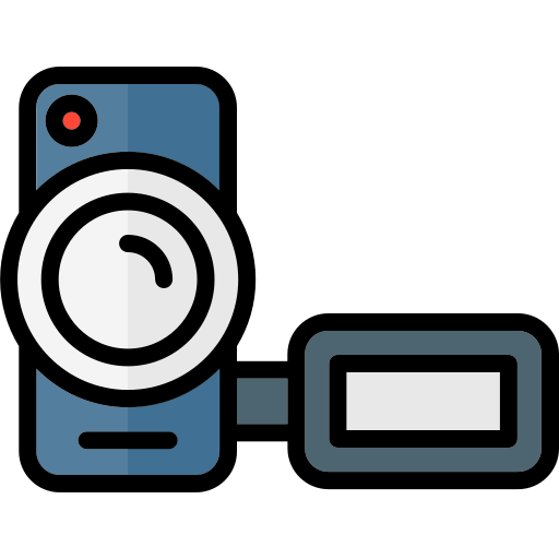 Camcorder Generic Outline Color icon