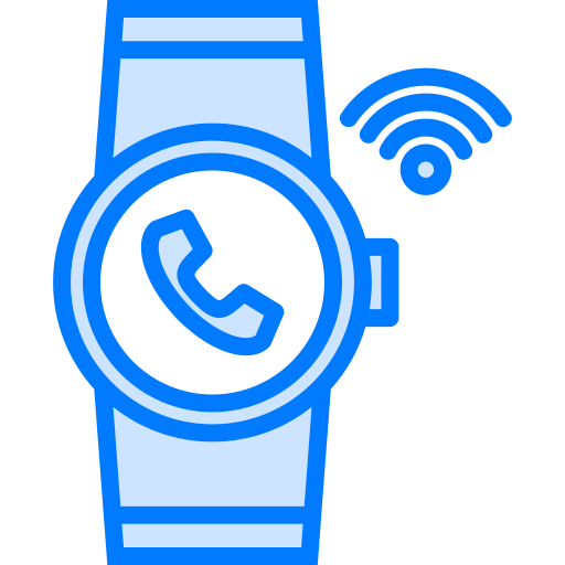 Smart watch Generic Blue icon