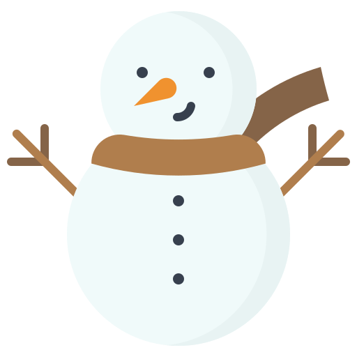 Snowman Generic Flat icon