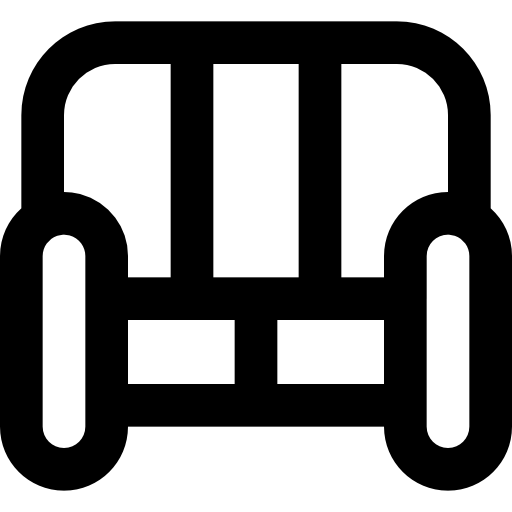 divano Basic Black Outline icona