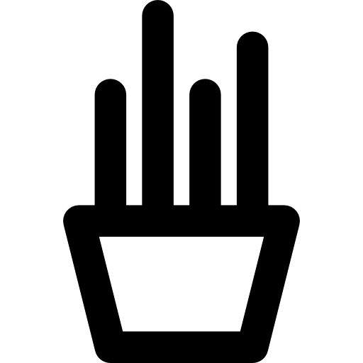 kaktus Basic Black Outline icon