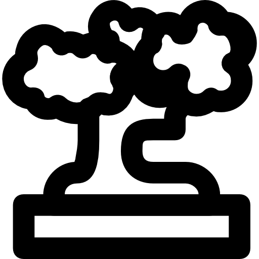 bonsai Basic Black Outline icoon