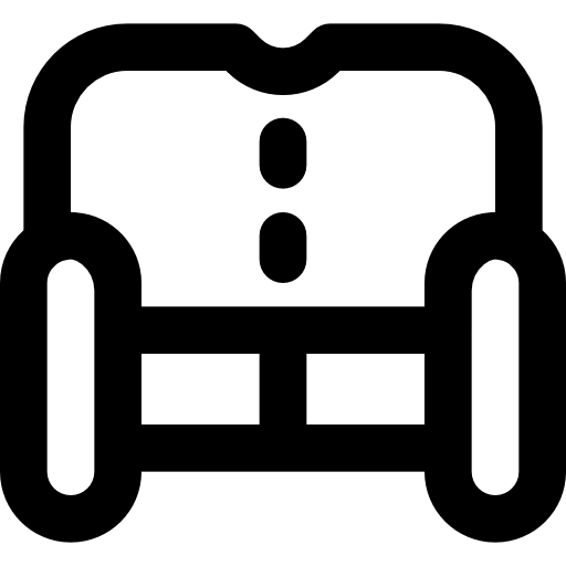 couch Basic Black Outline icon