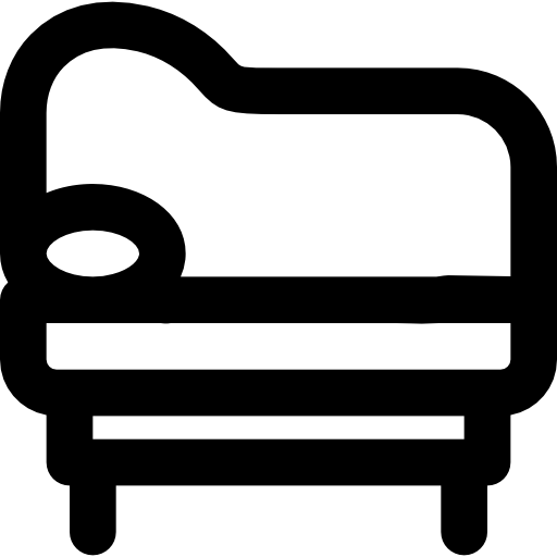 소파 Basic Black Outline icon