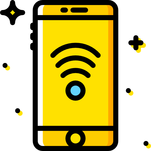 smartphone Basic Miscellany Yellow icon