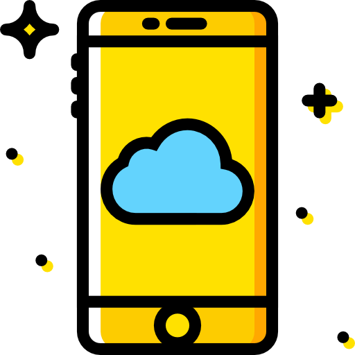 Smartphone Basic Miscellany Yellow icon