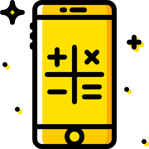 smartphone Basic Miscellany Yellow icoon