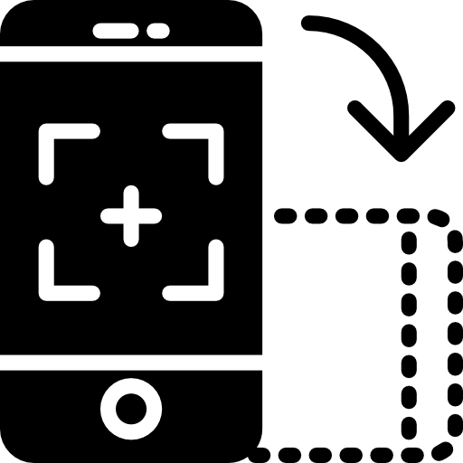 smartfon Basic Miscellany Fill ikona