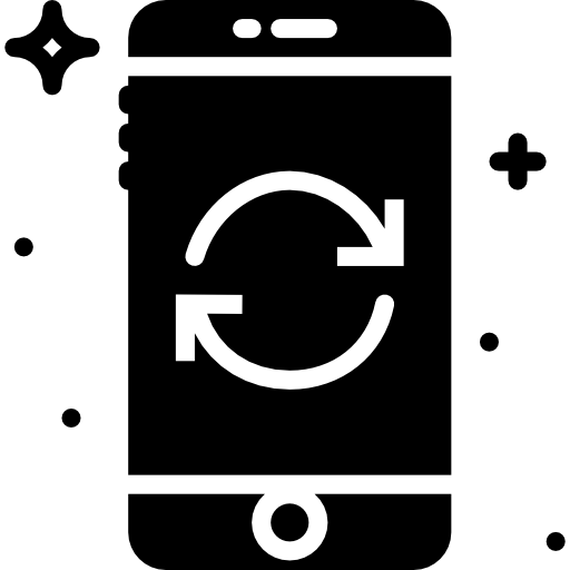 teléfono inteligente Basic Miscellany Fill icono