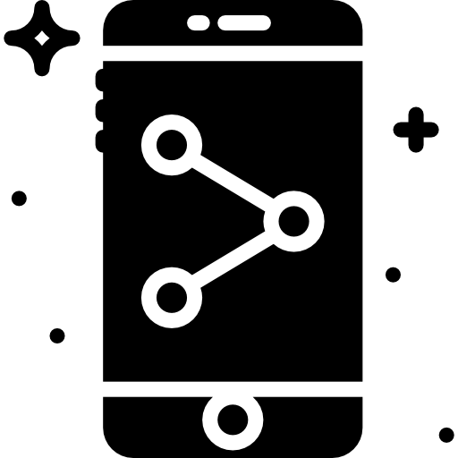 smartfon Basic Miscellany Fill ikona