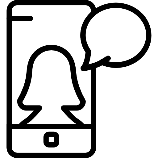smartphone Basic Miscellany Lineal icona