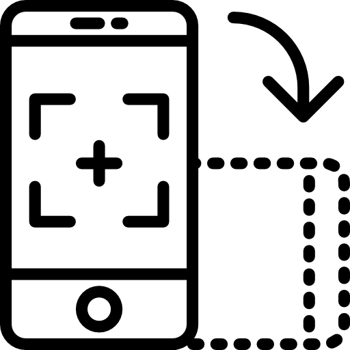 smartfon Basic Miscellany Lineal ikona