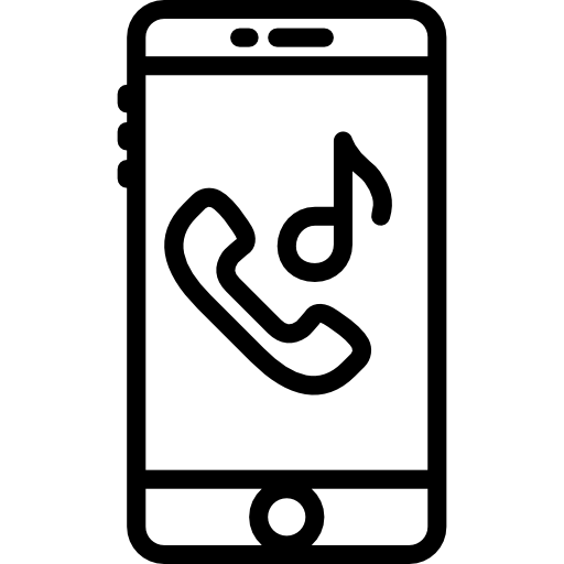 teléfono inteligente Basic Miscellany Lineal icono
