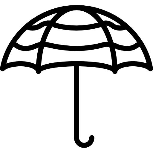 Umbrella Basic Miscellany Lineal icon