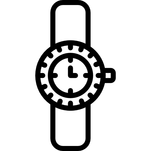 Wristwatch Basic Miscellany Lineal icon