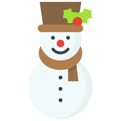 Snowman Generic Flat icon