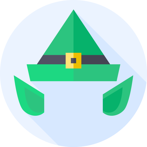 Elf Flat Circular Flat icon