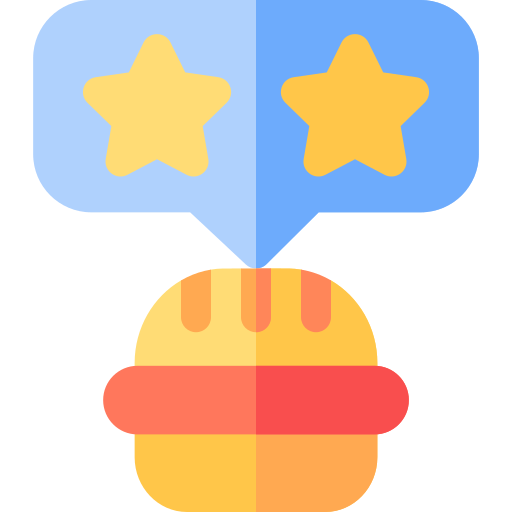 평가 Basic Rounded Flat icon