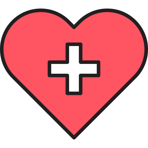 corazón médico Generic Outline Color icono