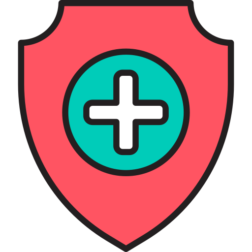 escudo médico Generic Outline Color icono