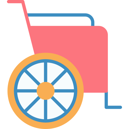 Инвалидная коляска Generic Flat иконка