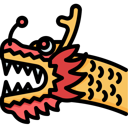ドラゴン Generic Outline Color icon