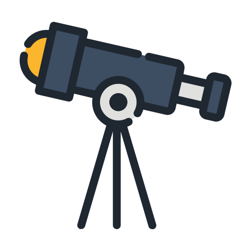 Telescope Generic Outline Color icon