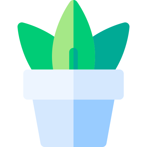 planta Basic Rounded Flat icono